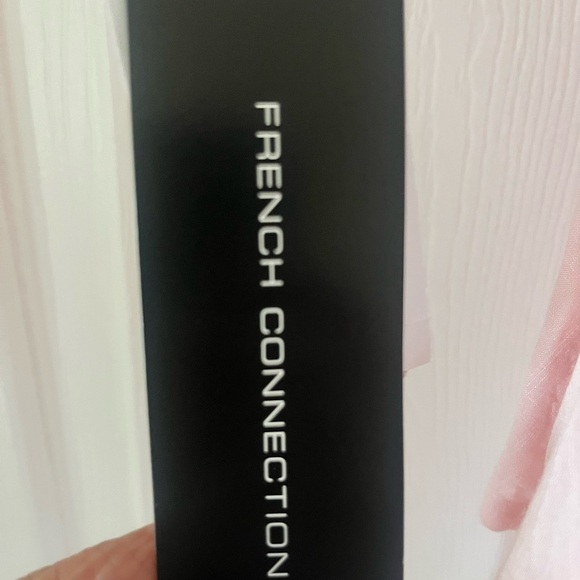 FRENCH CONNECTION Summer Slub Peplum Top - Picture 5 of 7